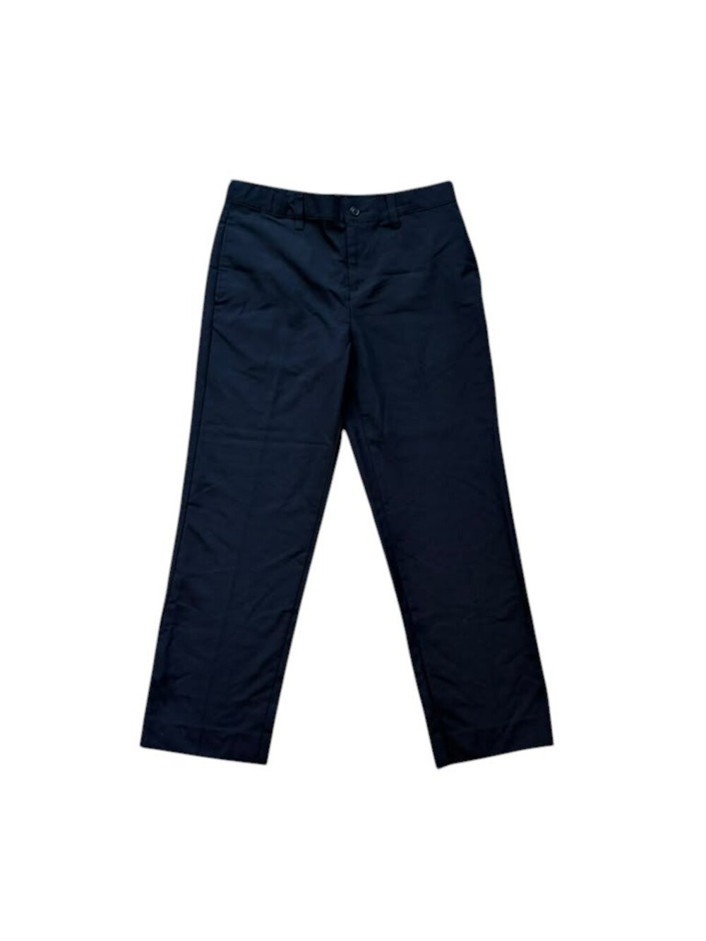 Cat & Jack Boys 14 Navy School Uniform Straight Leg Pants.